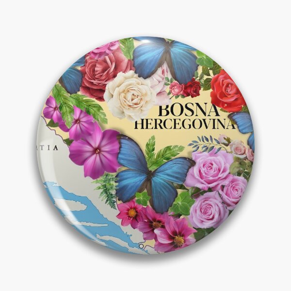 Item preview, Bosnia Map designed and sold by FgraphiDesign.