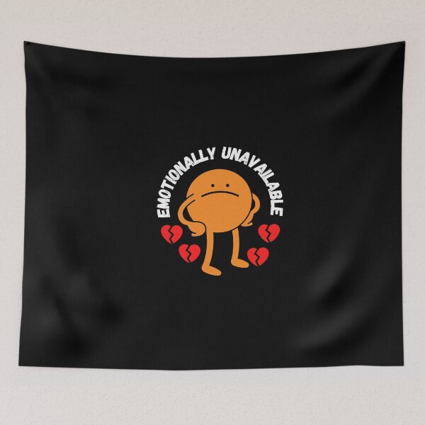 Item preview, Emotionally Unavailable - Sad Emotion designed and sold by AMINE  ★★★★★.