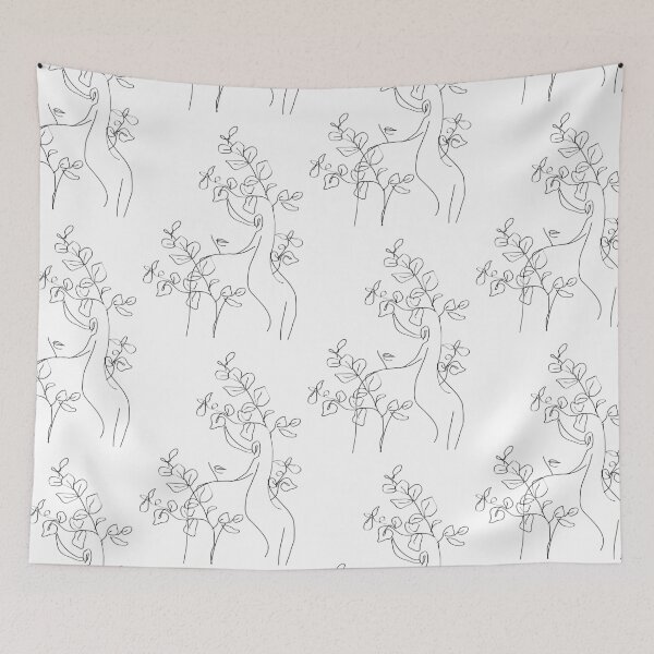 Item preview, Floral Feminine Line Art designed and sold by jbdesigns23.