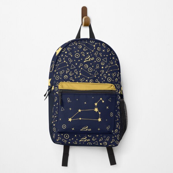 Item preview, Leo Night - Astrological and Astronomical pattern with Leo Constellation, Symbols and Stars designed and sold by Astrowl-.