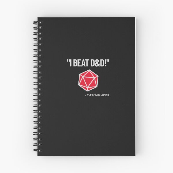 Item preview, I Beat D&D Every Min Maxer designed and sold by TeeBarrage.