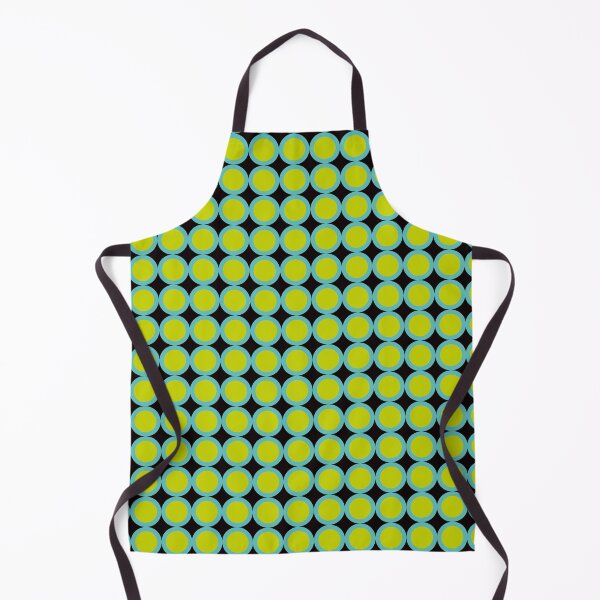 Item preview, Turquoise and Yellow Dots Pattern designed and sold by Tephany08.
