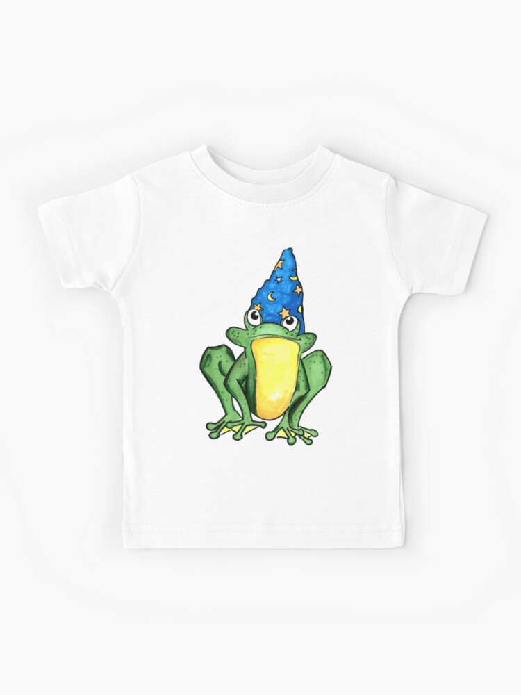 Youth Fit Long Sleeve Crew Neck Cotton Be A Frog T-Shirt for Youth
