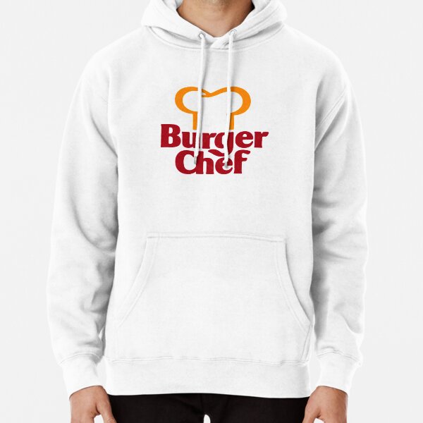 Burger Chef 1980's - Distressed Pullover Hoodie
