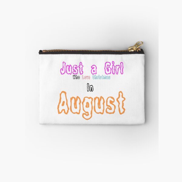Item preview, just a girl who loves christmas in august designed and sold by Iden-store.