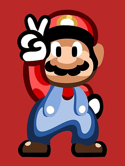 "Mario 16 Bit" Photographic Prints by likelikes | Redbubble