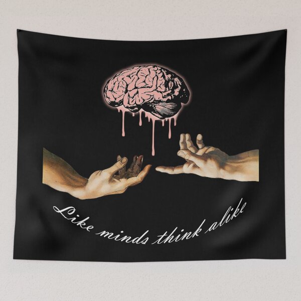 Item preview, like minds think alike  designed and sold by That Store With the Fun Stuff.