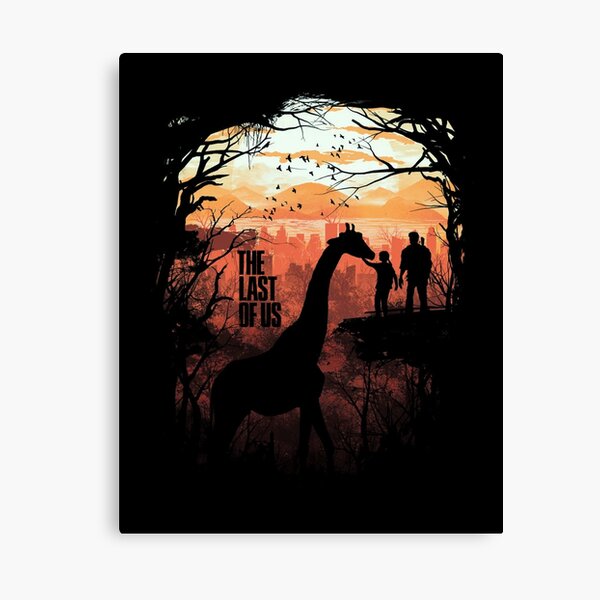 Last of Us Joel and Ellie Family Canvas Print