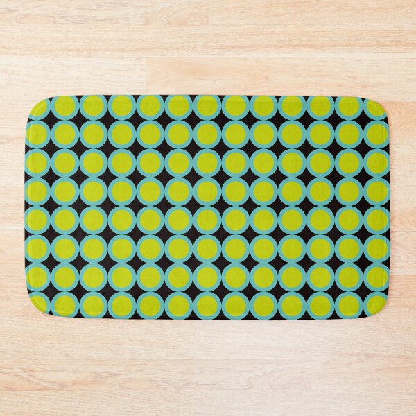 Item preview, Turquoise and Yellow Dots Pattern designed and sold by Tephany08.