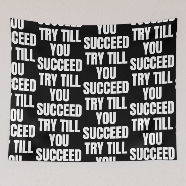 Item preview, Try till you succeed  designed and sold by Tej0711.