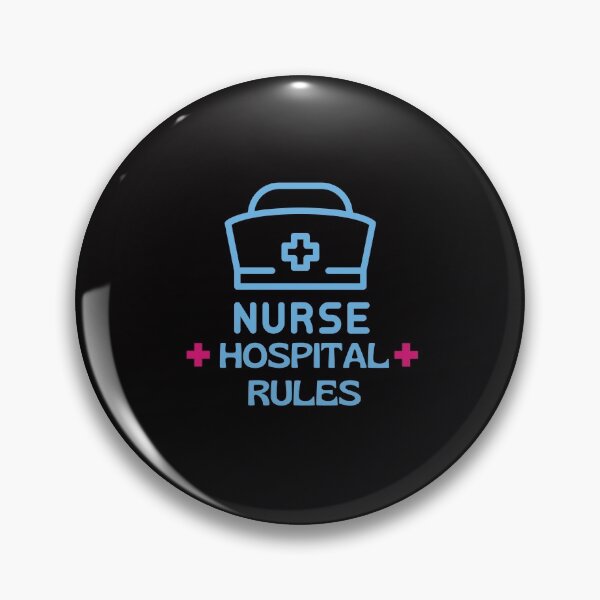 Item preview, Nurse Hospital Rules designed and sold by BarvinWayne.