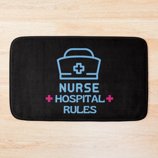 Item preview, Nurse Hospital Rules designed and sold by BarvinWayne.