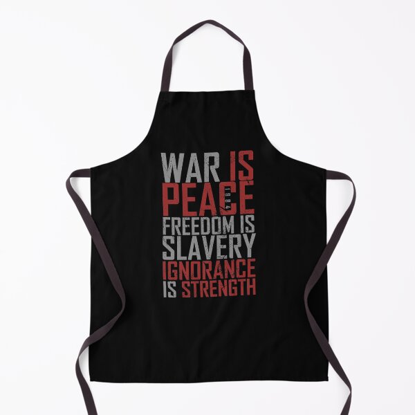 Item preview, War Is Peace Freedom Is Slavery 1984 (Worn Look) designed and sold by politicalamity.