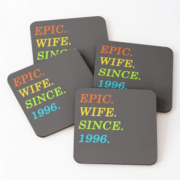 Item preview, EPIC WIFE SINCE 1996 designed and sold by dorento07.