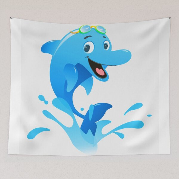 Item preview, Animal Swimming Dolphin designed and sold by Julietgomes.