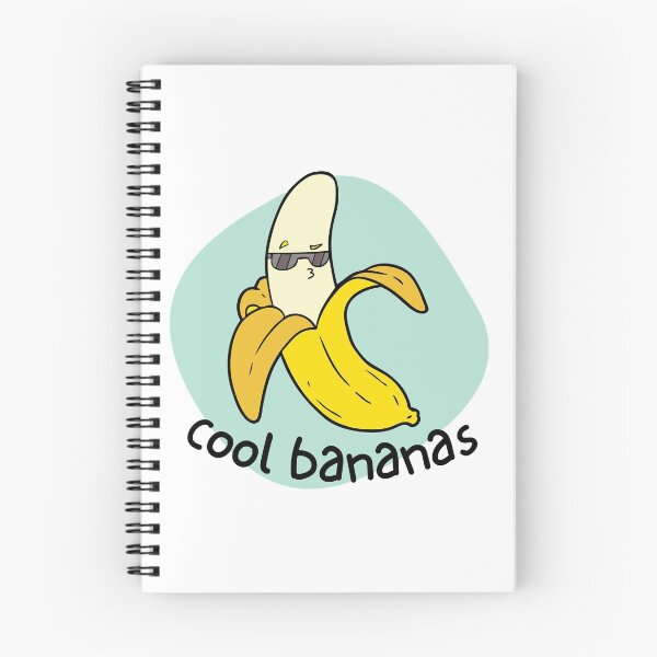 Item preview, Cool bananas - Food pun designed and sold by The Agreeable Raven.