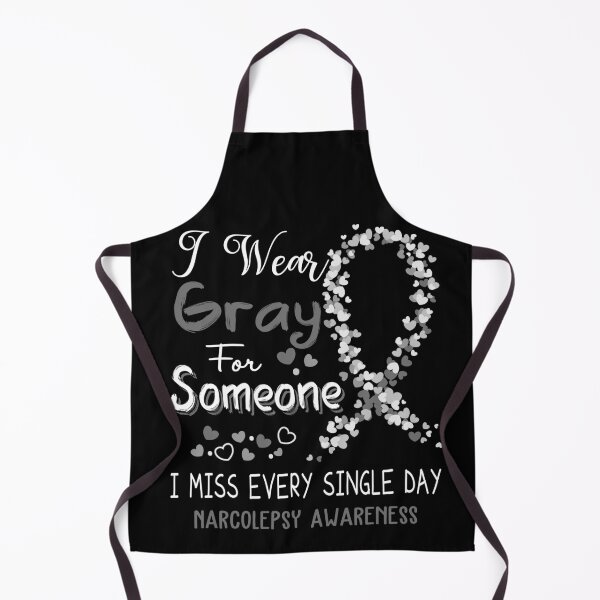 Item preview, I Wear Gray Narcolepsy Awareness designed and sold by GennieShop.