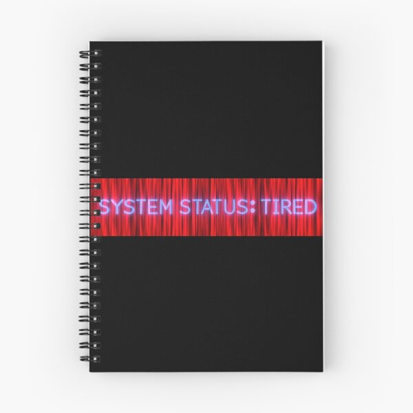 Item preview, System Status: Tired designed and sold by Timebird.