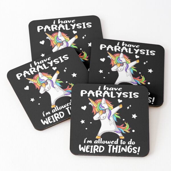 Item preview, Paralysis Warrior I'm Allowed To Do Weird Things designed and sold by Brad-FI.
