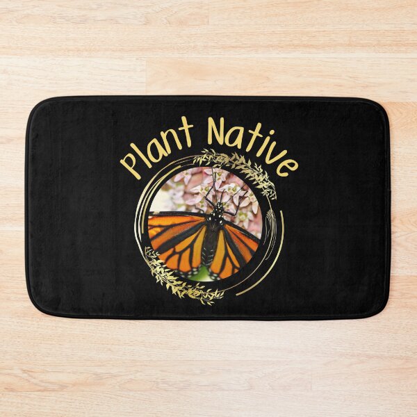 Item preview, Plant Native Monarch Butterfly Colorful Design designed and sold by EarthArtDesigns.