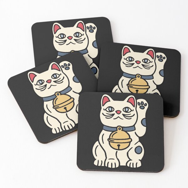 Item preview, Japan maneki neko cat doll hand drawn designed and sold by jemmyhassan.
