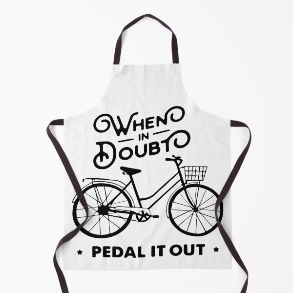 Item preview, FUNNY bike ride GIFT WHEN IN DOUBT PIDAL IT OUT GIFT designed and sold by KiraSpace.