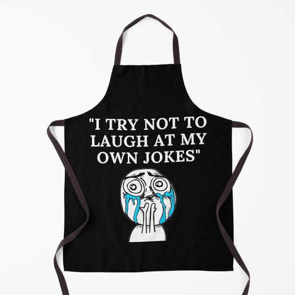 Item preview, I try not to laugh at my own jokes designed and sold by YSINSHOP ⭐⭐⭐⭐⭐.