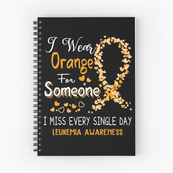 Item preview, I Wear Orange LEUKEMIA Awareness designed and sold by GennieShop.