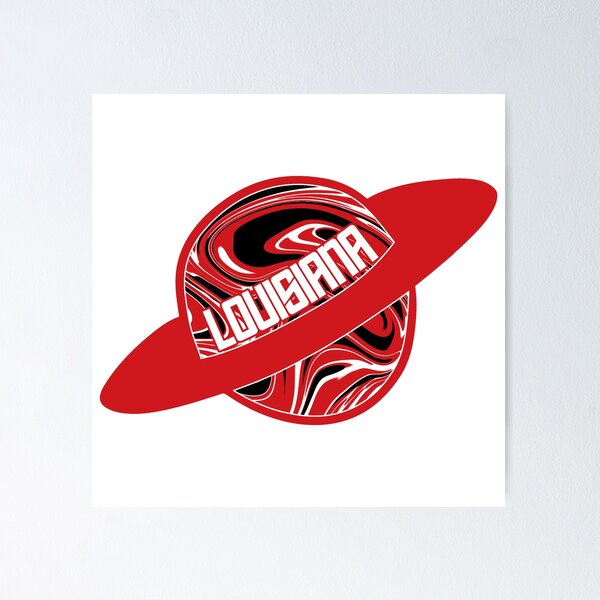Item preview, University of Louisiana Lafayette Planet designed and sold by kkosmicki.