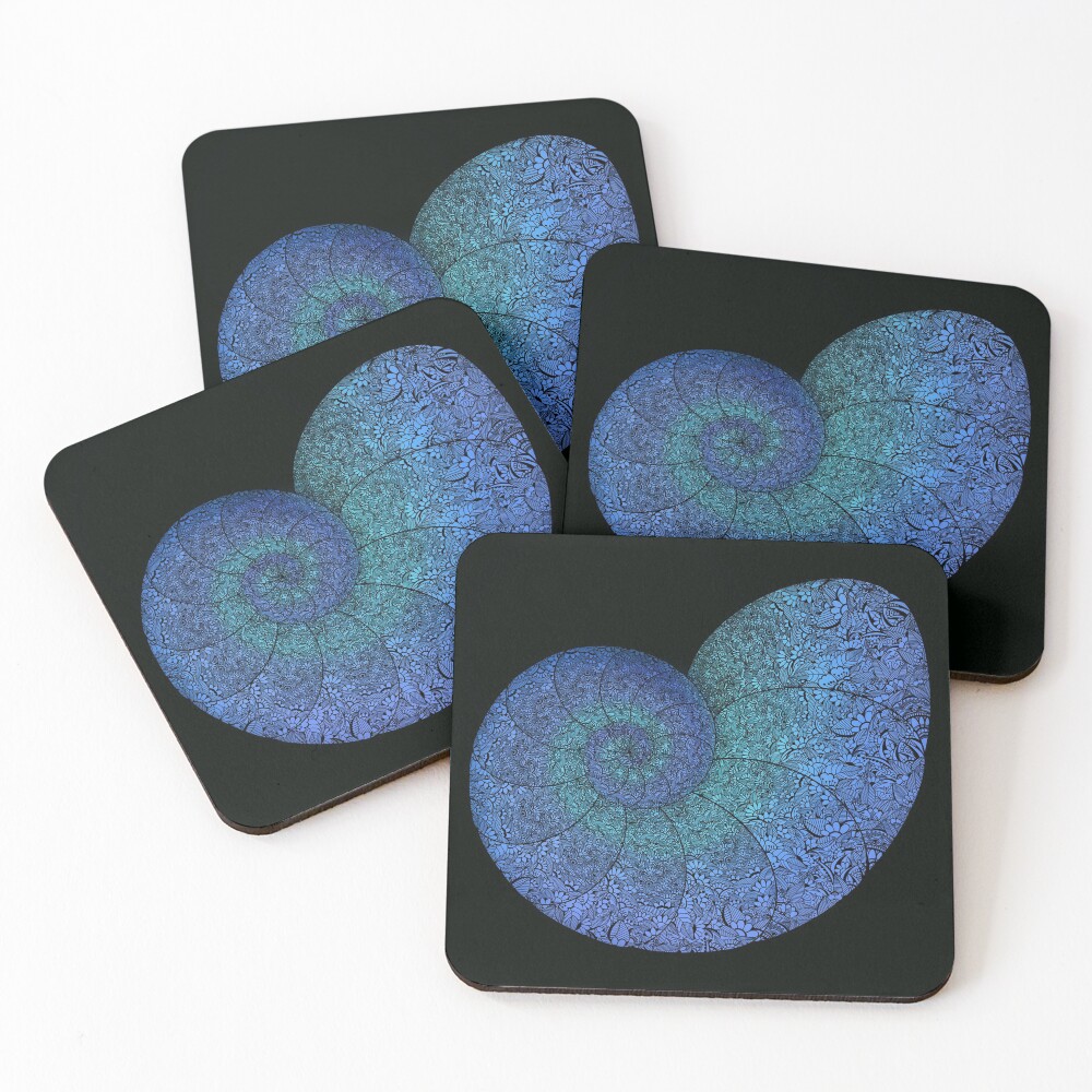 Item preview, Coasters (Set of 4) designed and sold by ufin.
