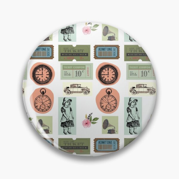 Item preview, Vintage Stamps cute background designed and sold by blKa-t-shirt.