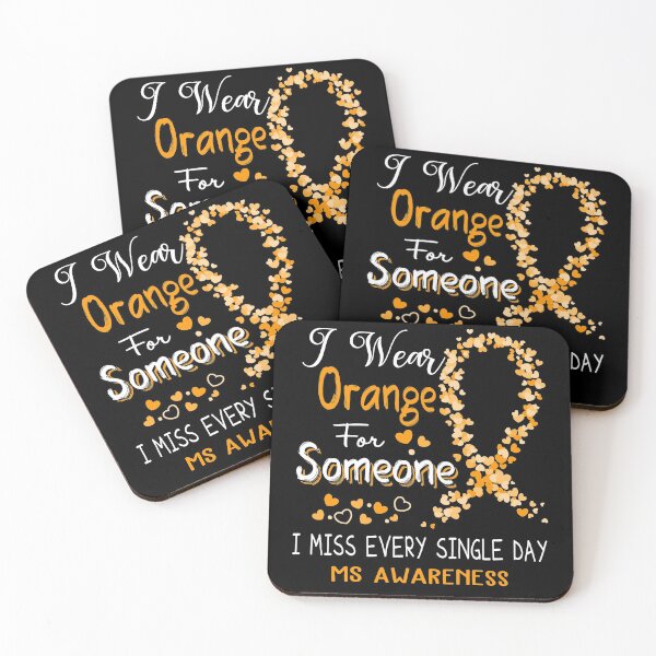 Item preview, I Wear Orange MS Awareness designed and sold by GennieShop.