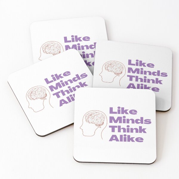 Item preview, Like Minds Think Alike designed and sold by DiegoUrz.
