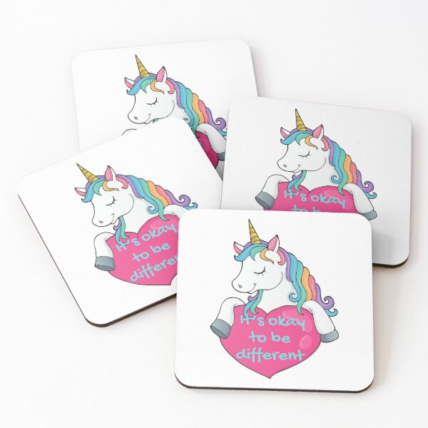 Item preview, Unicorn - it’s okay to be different  designed and sold by speakupandshine.