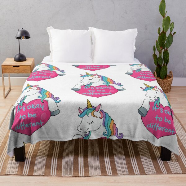 Item preview, Unicorn - it’s okay to be different designed and sold by speakupandshine.