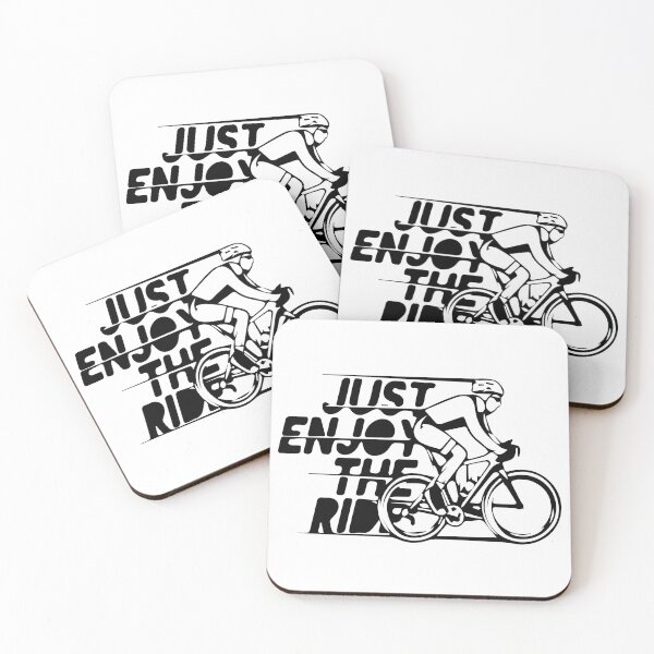 Item preview, FUNNY bike ride GIFT  JUST ENJOY THE RIDE GIFT designed and sold by KiraSpace.
