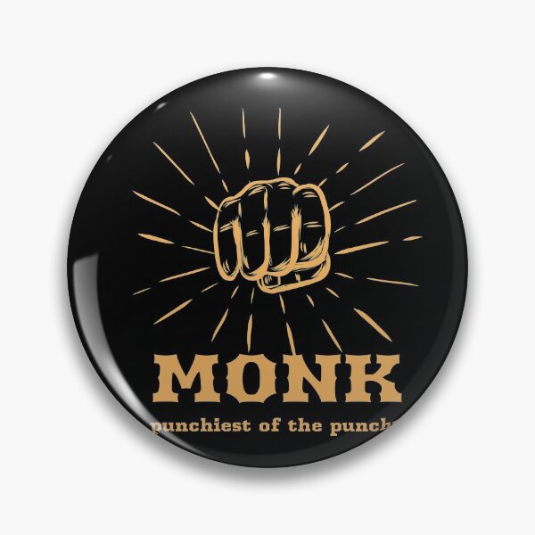 Item preview, Monk Punchiest of the Punchy designed and sold by TeeBarrage.