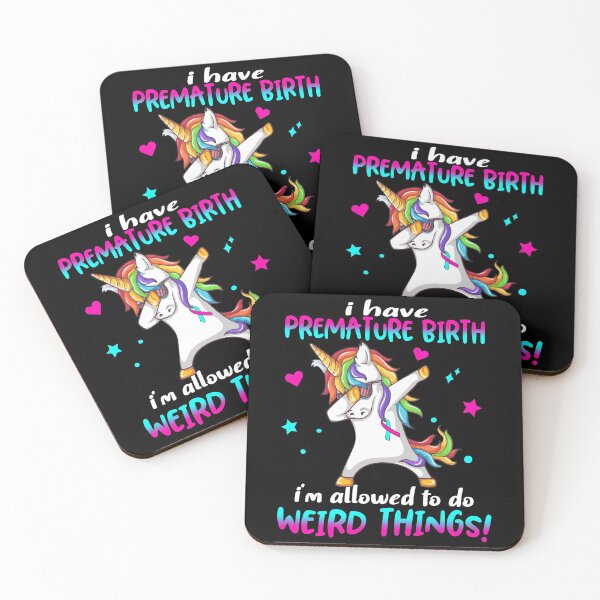 Item preview, Premature Birth Warrior I'm Allowed To Do Weird Things designed and sold by Brad-FI.