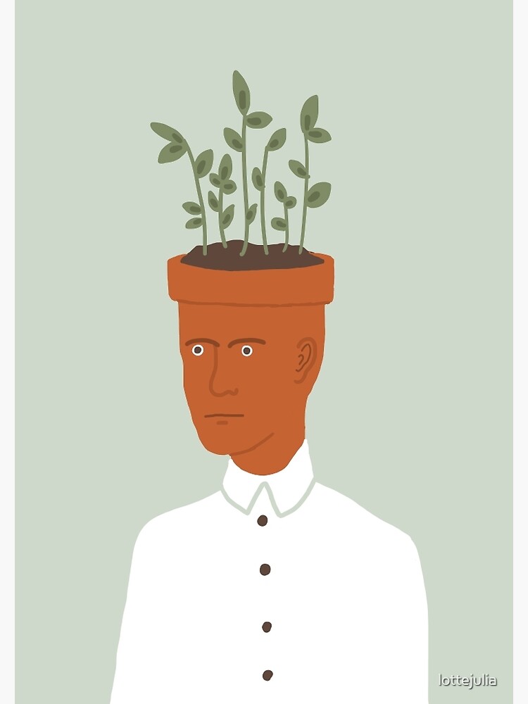 "Pothead" Poster by lottejulia Redbubble