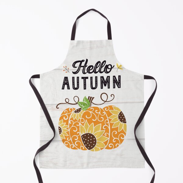 Item preview, Hello Autumn Sunflower Pumpkin Fall Decor designed and sold by WildHoneyDesign.
