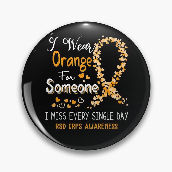 Item preview, I Wear Orange RSD CRPS Awareness designed and sold by GennieShop.