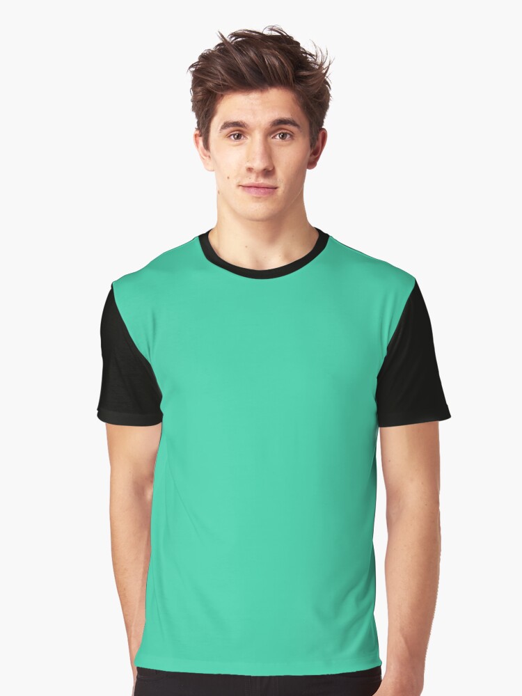 neon green graphic tee