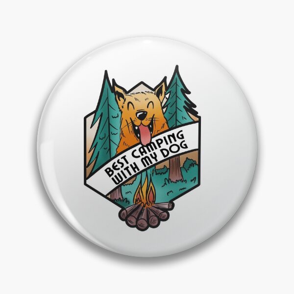 Item preview, Best camping with my dog designed and sold by Cattigal.