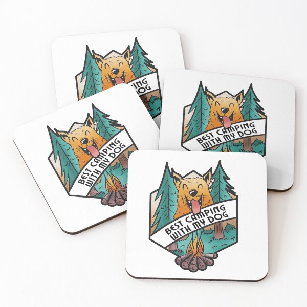 Item preview, Best camping with my dog designed and sold by Cattigal.