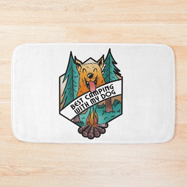Item preview, Best camping with my dog designed and sold by Cattigal.