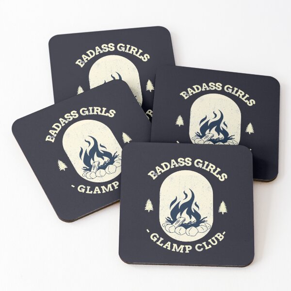 Item preview, Badass Girls Glamp Club  designed and sold by CactusFamily.