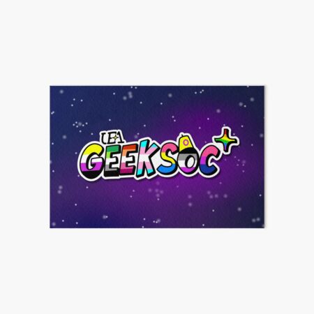 UEA GeekSoc - Pride Edition! Art Board Print