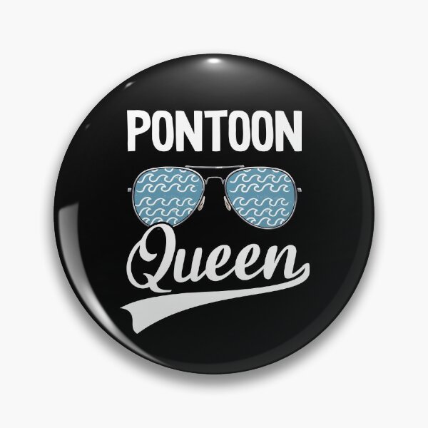 Item preview, Pontoon Queen Funny Pontoon designed and sold by Stronzi.