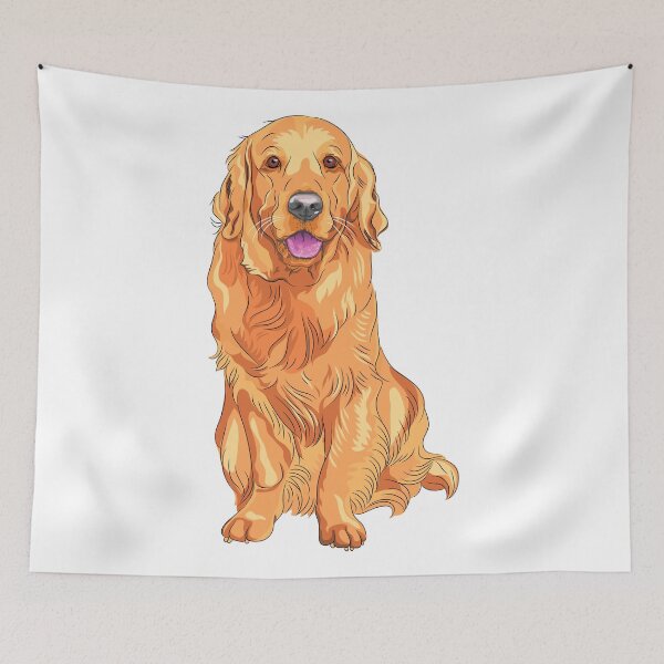 Artikelvorschau, Golden Retriever entworfen und verkauft von SenGift.