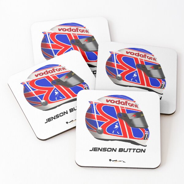 Item preview, Jenson Button - 2010 F1 Helmet designed and sold by JageOwen.